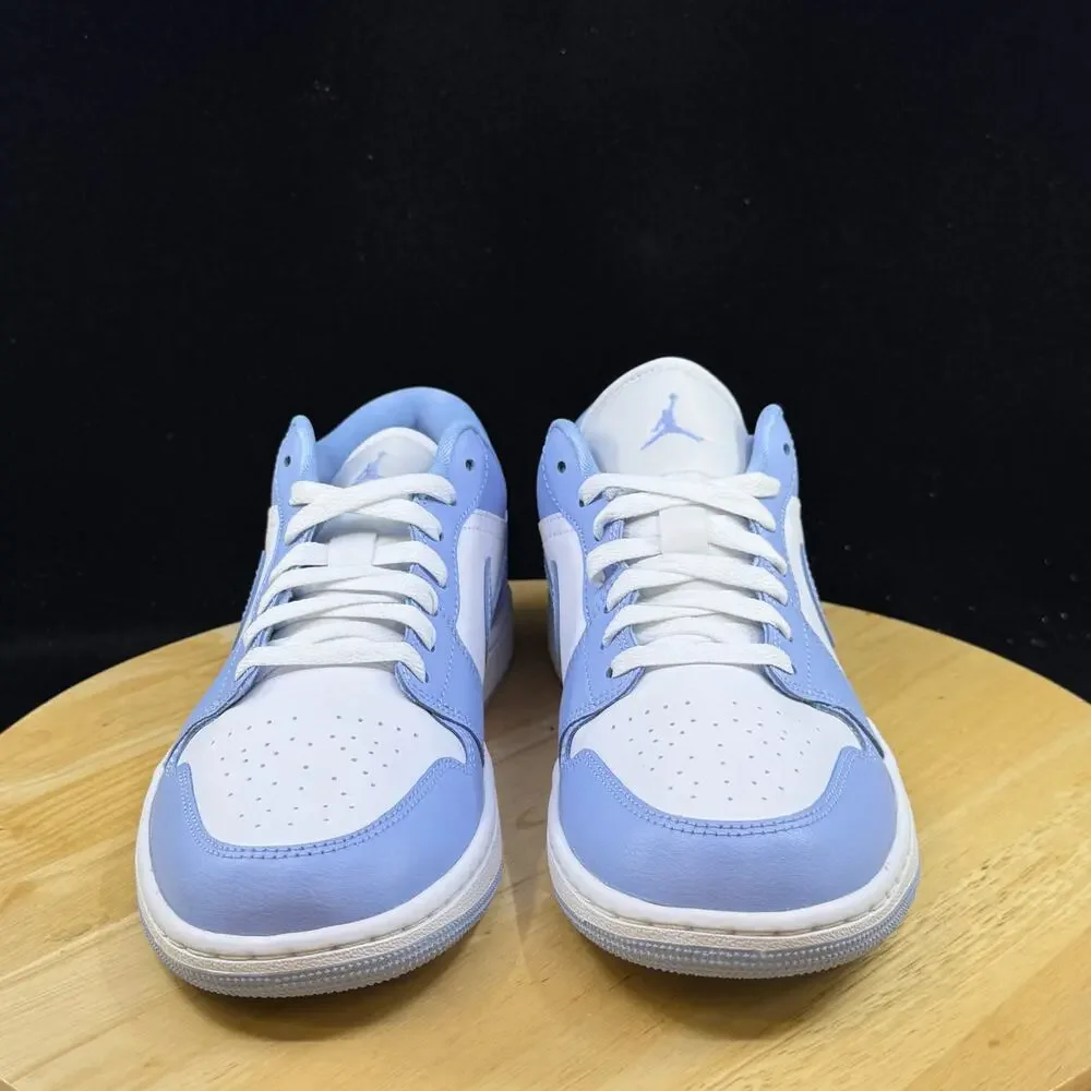 Nike Air Jordan 1 Low White Aluminum DC0774-142 Women's Size 11/ 9.5 M NEW